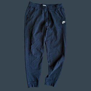 Nike Mens Black Cotton Jogger Sweatpants Size L